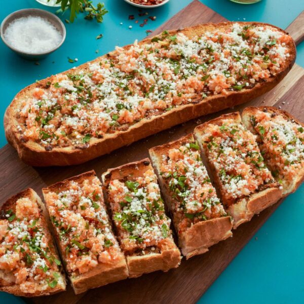 Garlic Bread Bruschetta