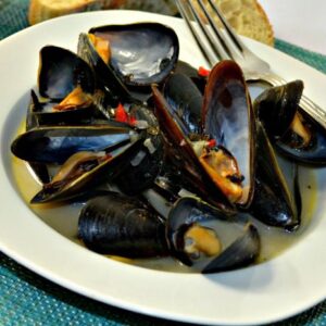 Mussels In White Wine Sauce