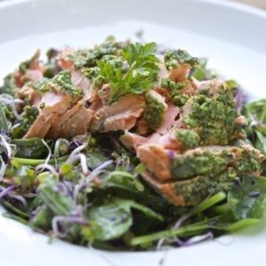Salmon Arugula