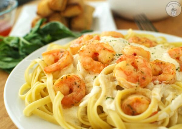 Shrimp Fettuccini Alfredo