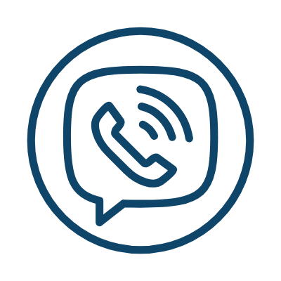 wired outline logo circle viber hover pinch